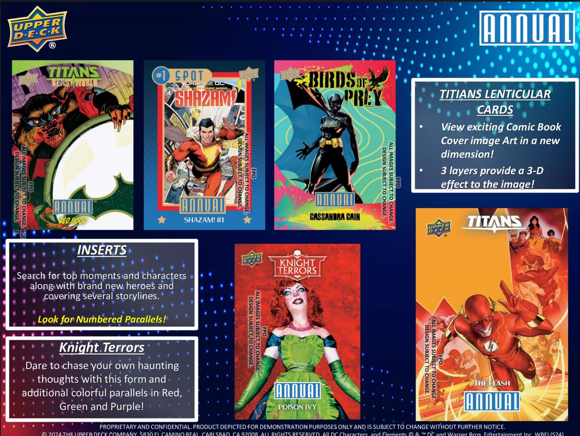 Upper Deck DC Annual Hobby Box