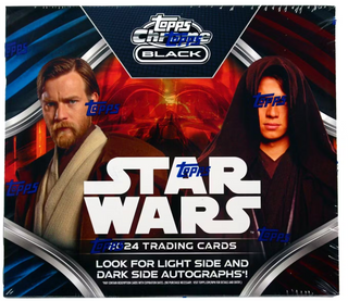 2024 Star Wars Chrome Black Hobby Box