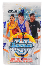 2024/25 Bowman University Chrome Basketball Hobby Box