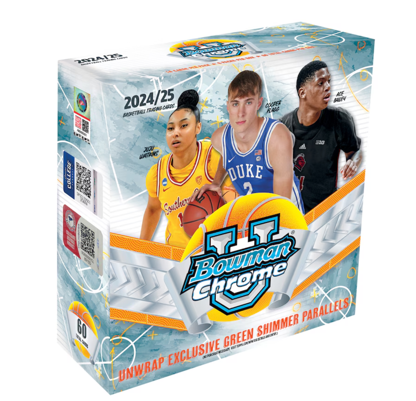 2024/25 Bowman University Chrome Basketball Mega Box