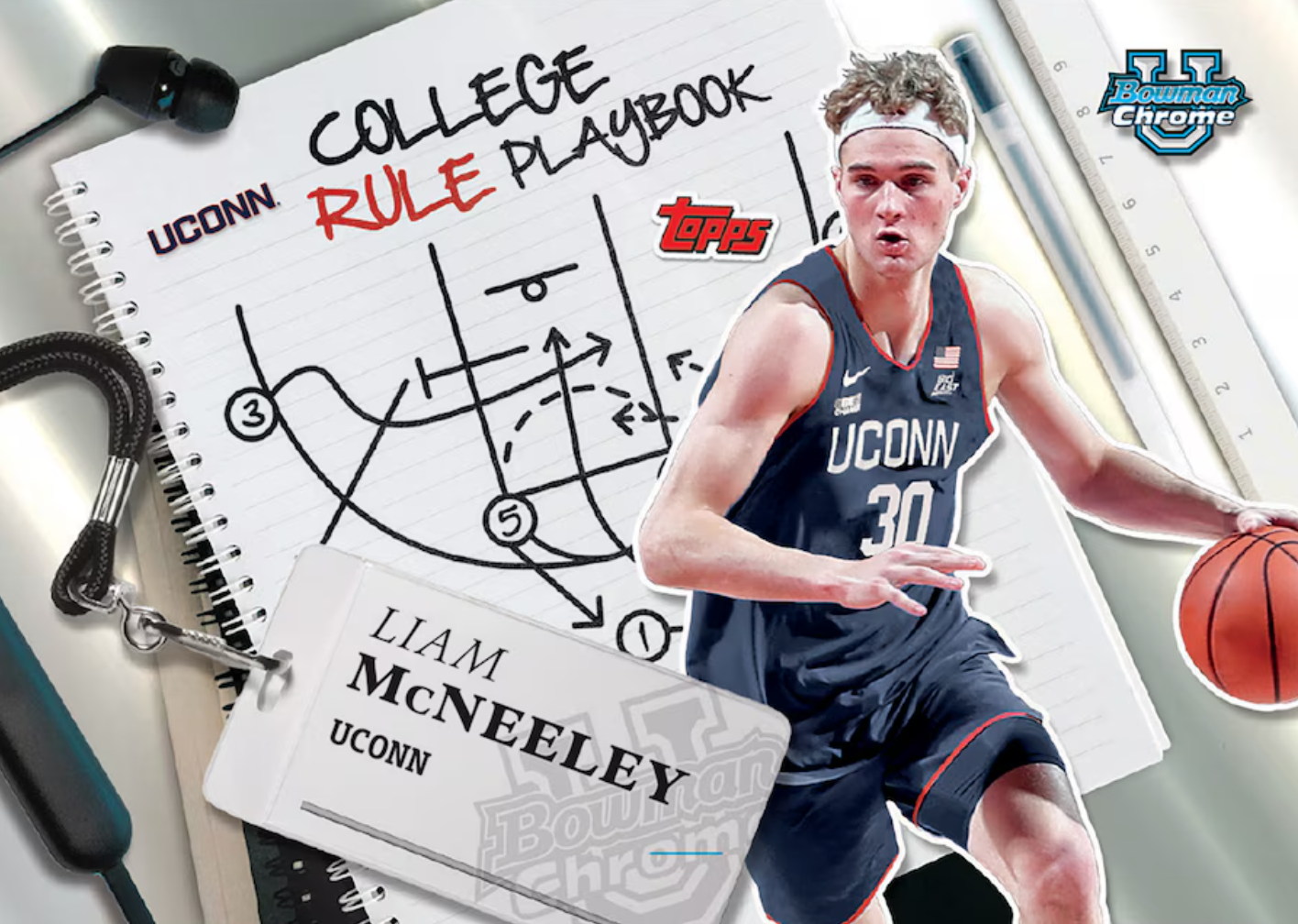 2024/25 Bowman University Chrome Basketball Mega Box