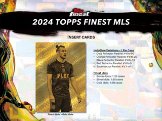 2024 Topps Finest MLS Soccer Hobby Box