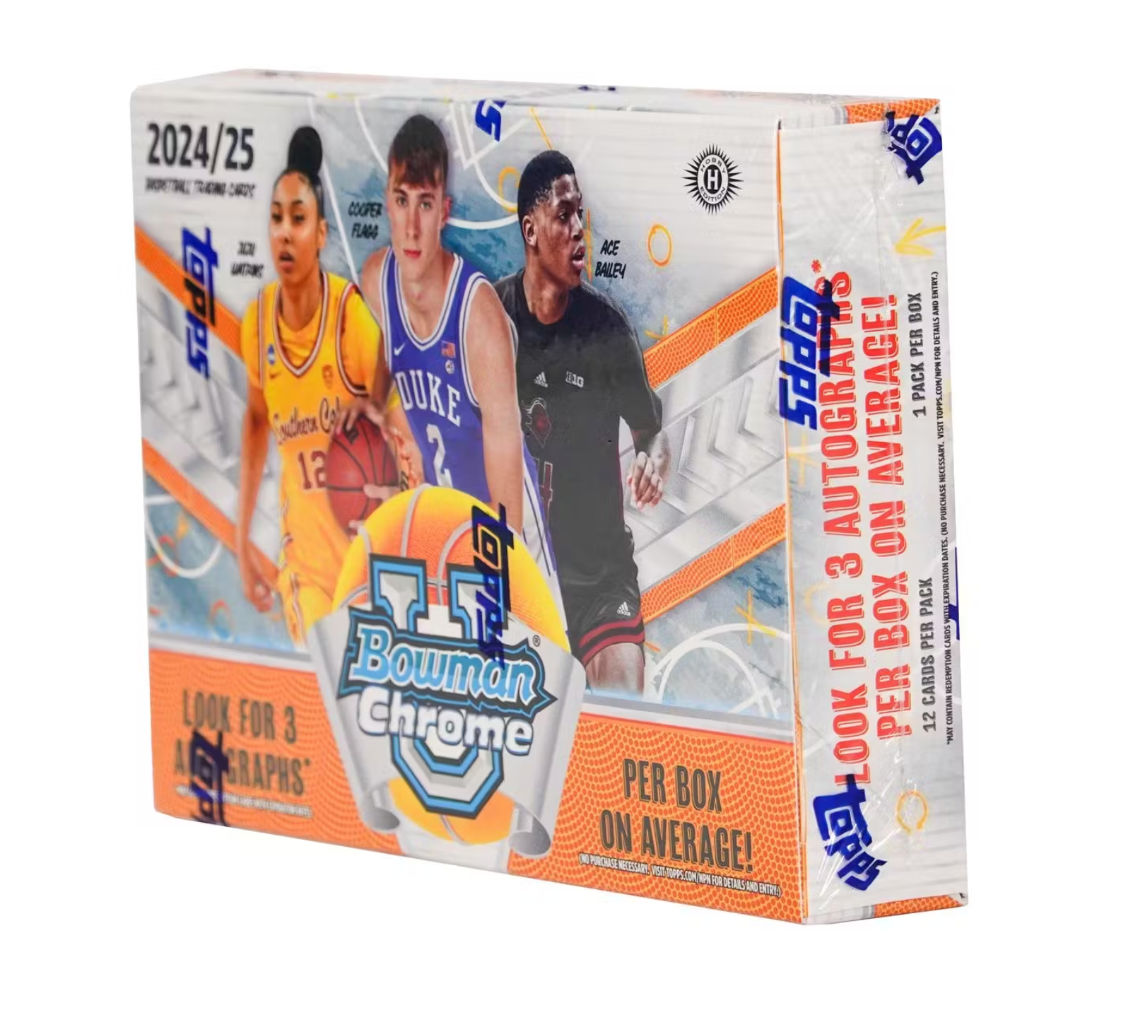 2024/25 Bowman University Chrome Basketball Breaker Delight Box