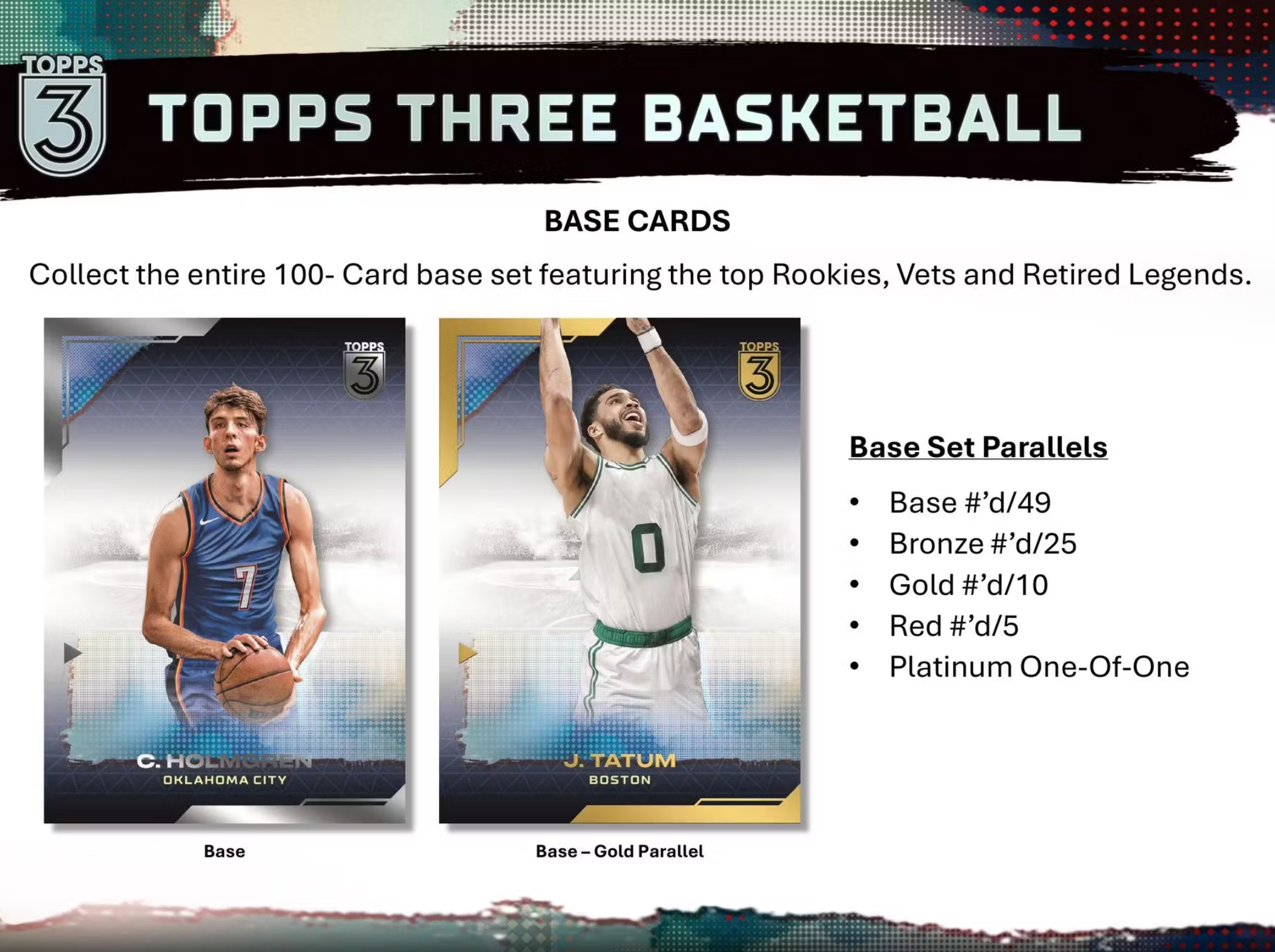 2023/24 Topps Three Basketball Hobby