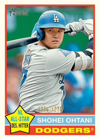 2025 Topps Heritage Baseball 8-Pack Blaster Box