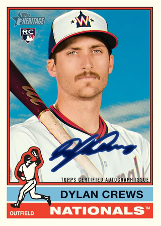 2025 Topps Heritage Baseball 8-Pack Blaster Box