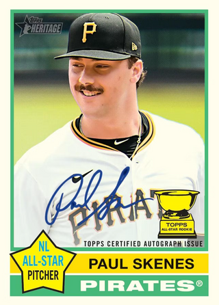 2025 Topps Heritage Baseball 8-Pack Blaster Box