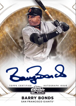 2025 Topps Chrome Black Baseball Hobby