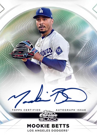 2025 Topps Chrome Black Baseball Hobby