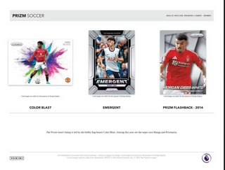 2024/25 Panini Prizm Premier League EPL Soccer Hobby