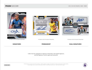 2024/25 Panini Prizm Premier League EPL Soccer Hobby