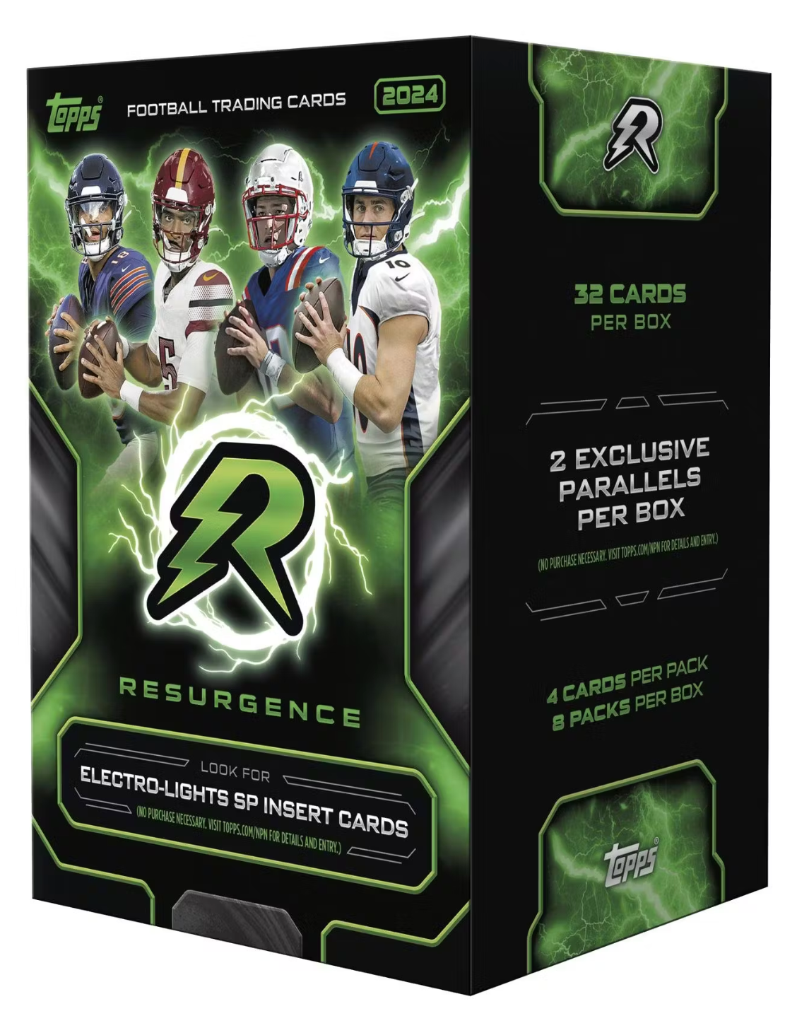2024 Topps Resurgence Football 8-Pack Blaster Box