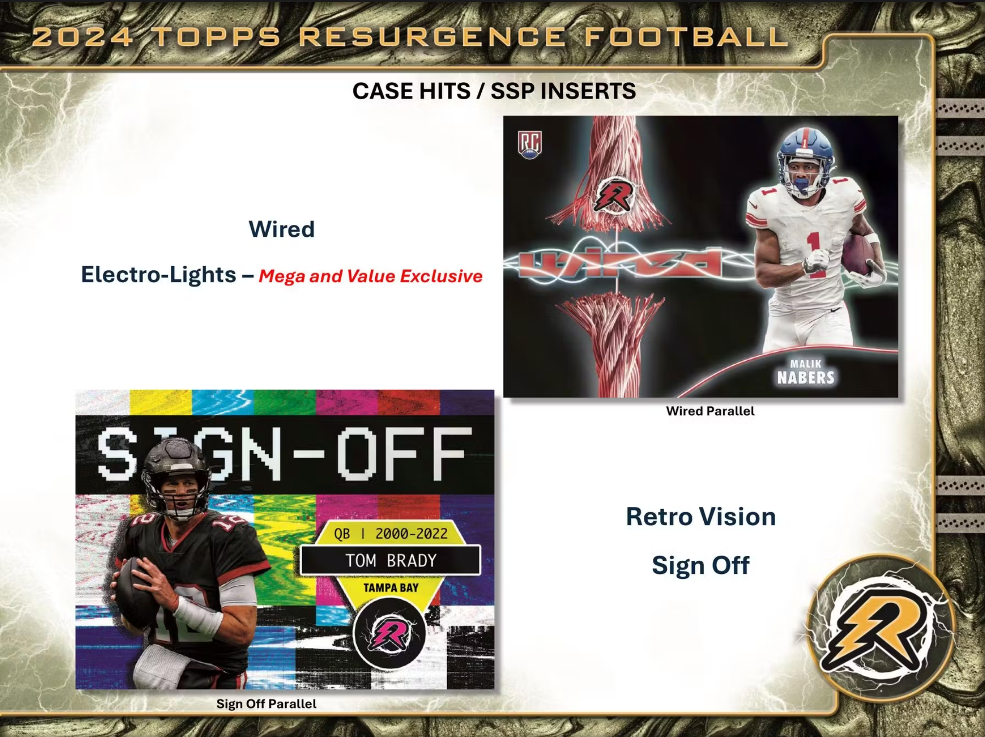 2024 Topps Resurgence Football 8-Pack Blaster Box