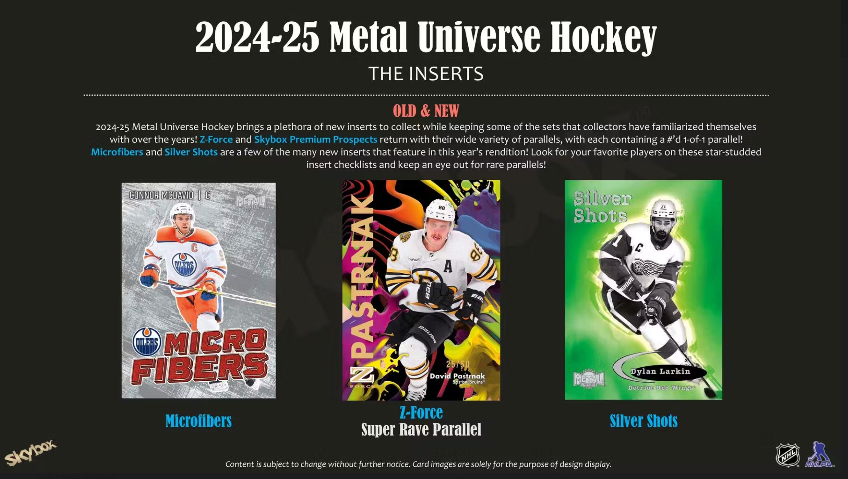 2024/25 Upper Deck Skybox Metal Universe Hockey Hobby Box