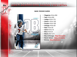 2024 Topps Signature Class Football Hobby Box