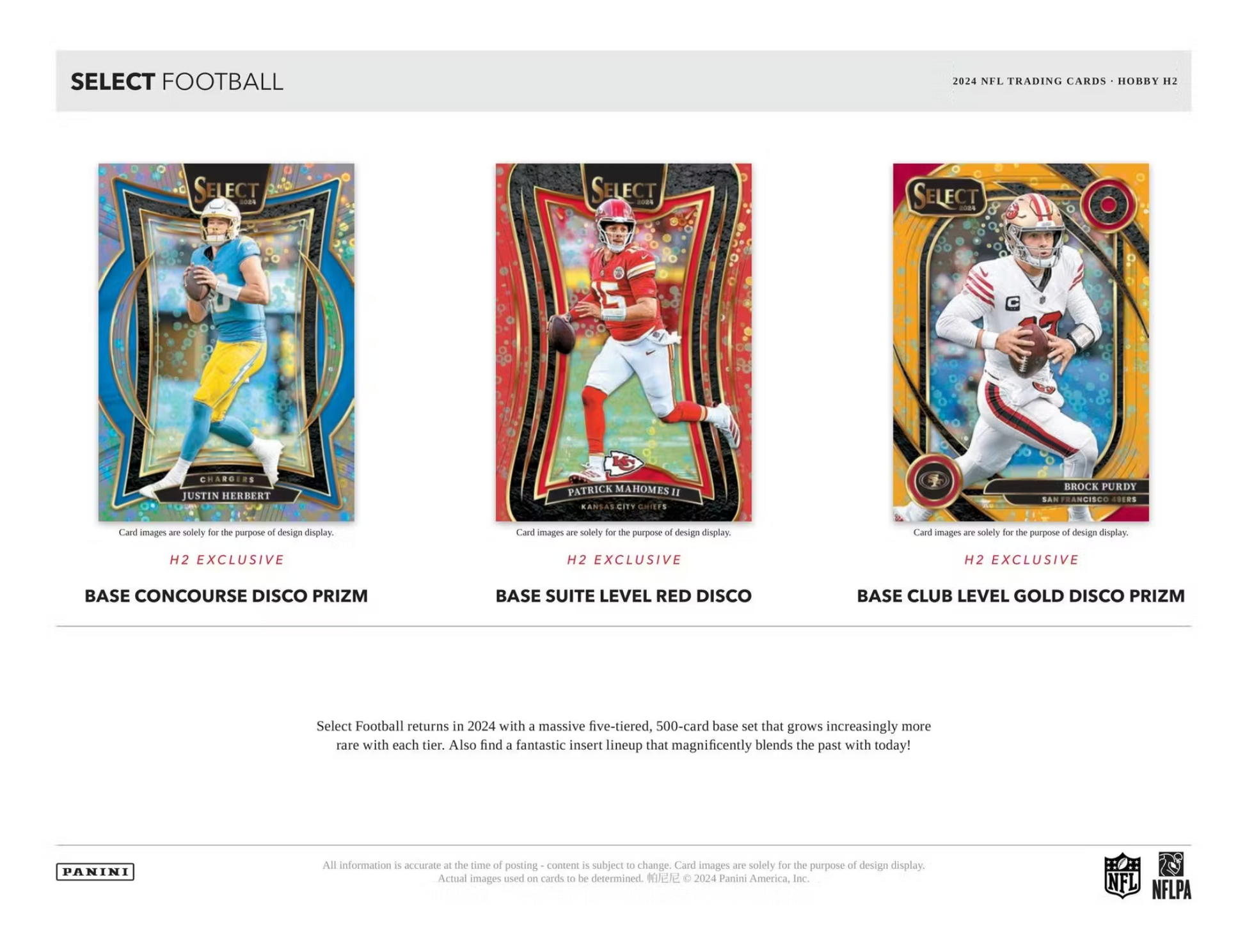 2024 Panini Select Football H2 Box – VSM Sports Card Outlet