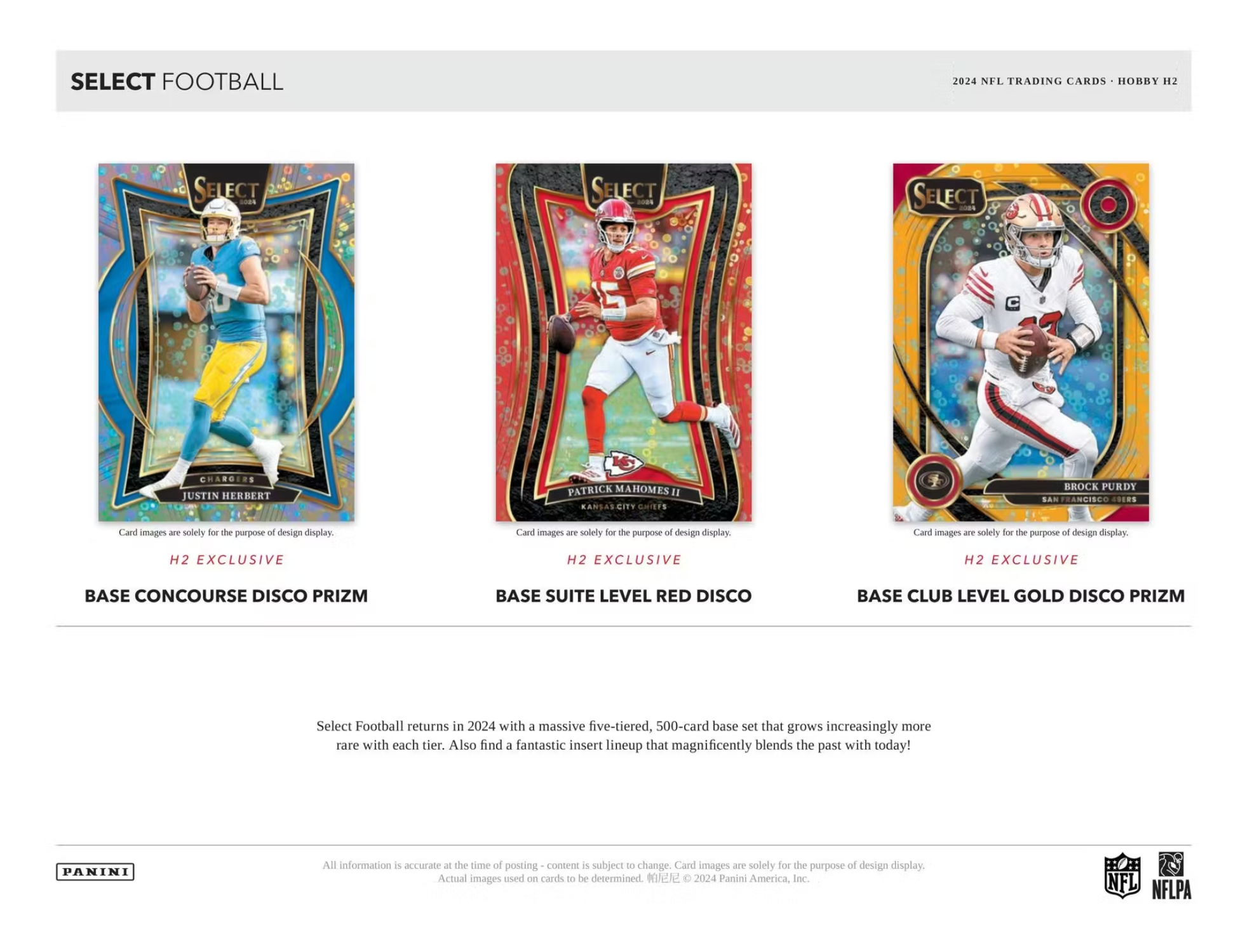 2024 Panini Select Football H2 Box