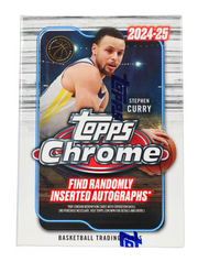 2024/25 Topps Chrome Basketball 8-Pack Blaster Box