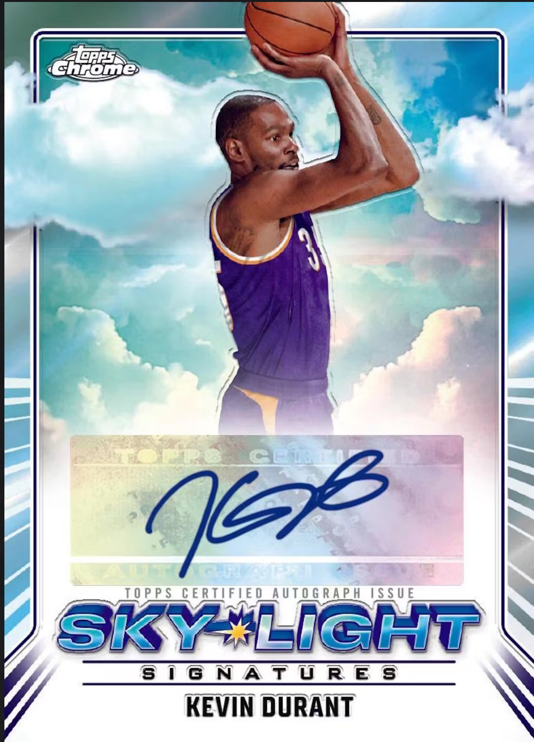 2024/25 Topps Chrome Basketball 8-Pack Blaster Box