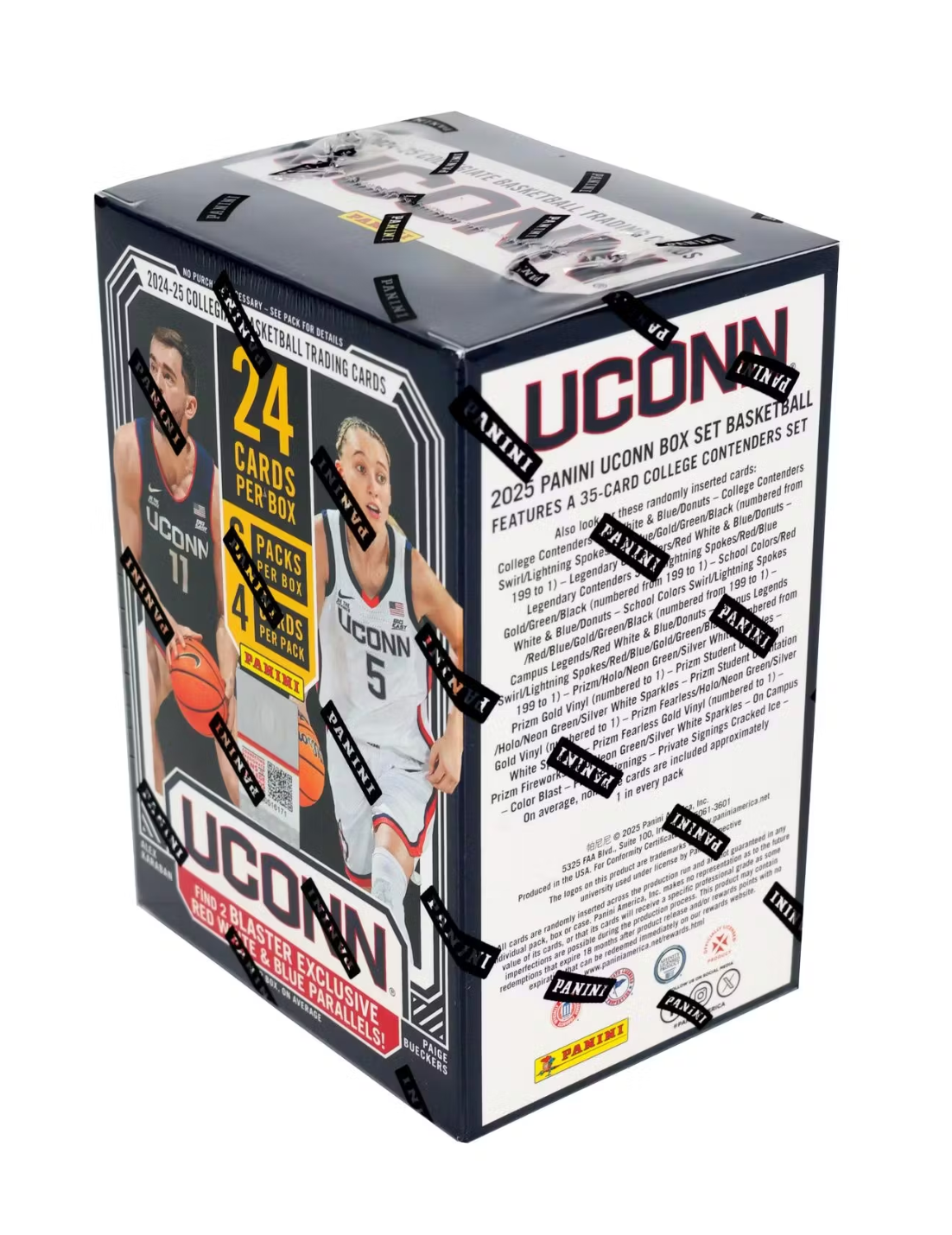 2024/25 Panini UConn Collegiate Basketball 6-Pack Blaster Box