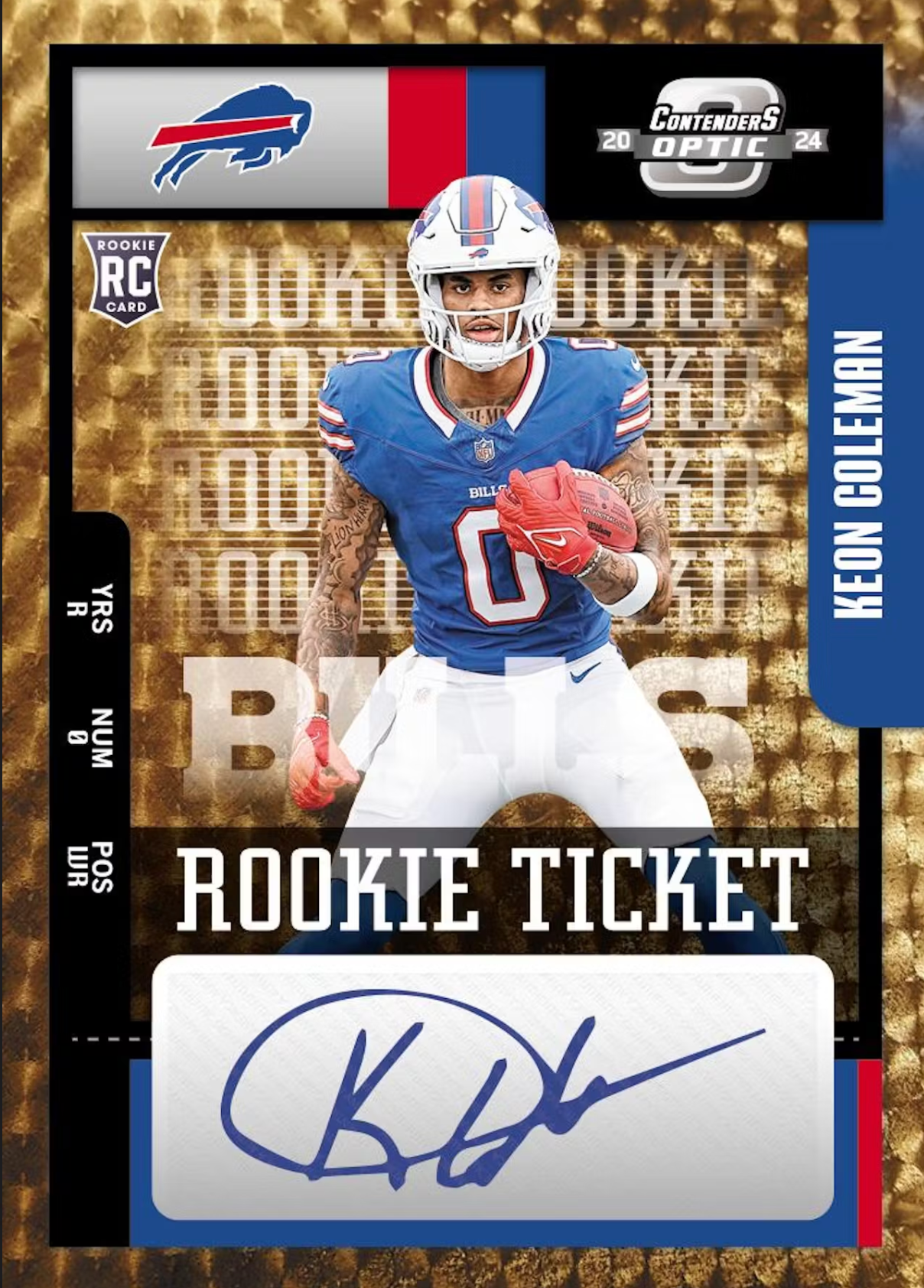 2024 Panini Contenders Optic Football Hobby Box