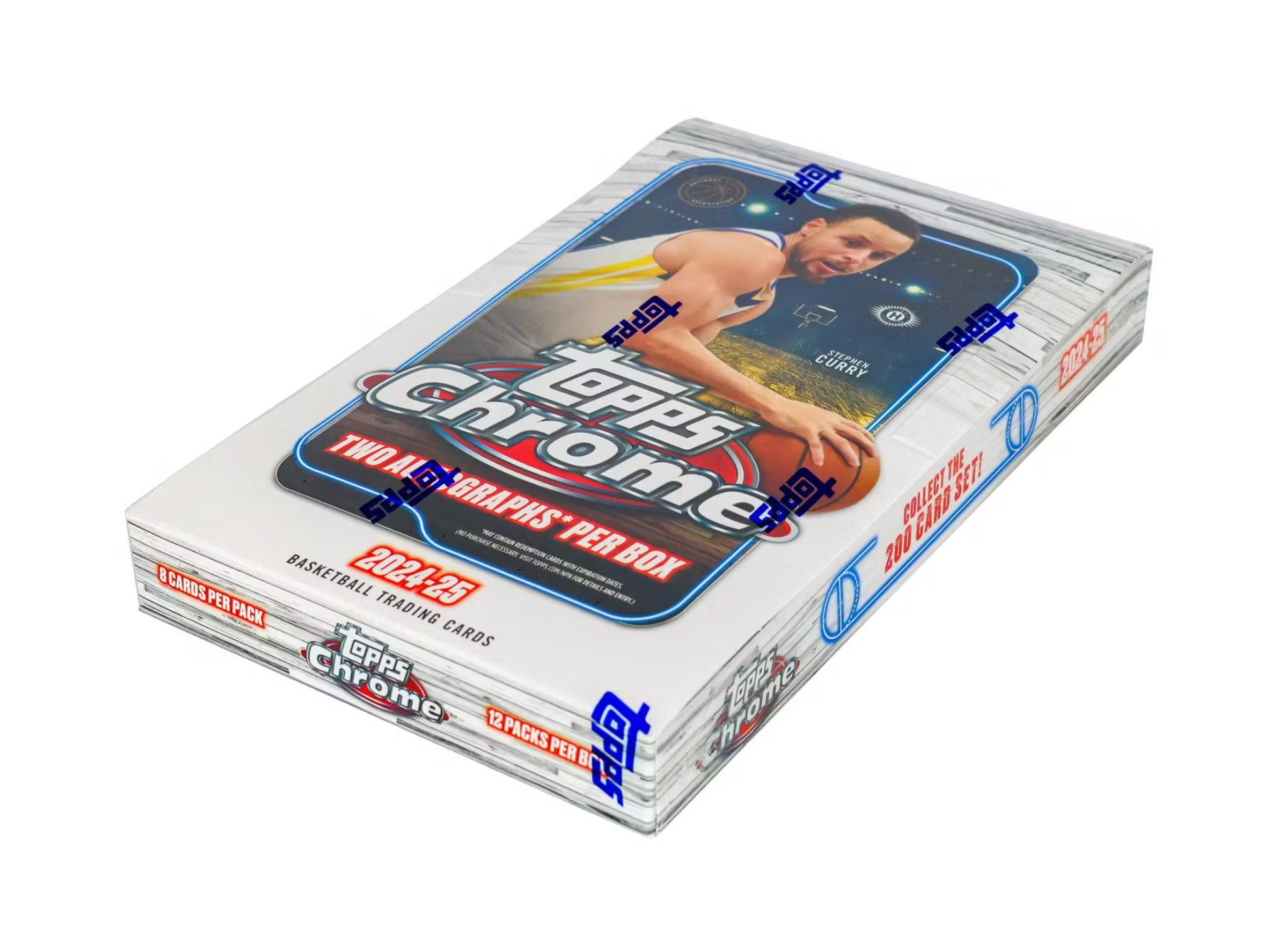 2024/25 Topps Chrome Basketball Hobby 12-Box Case