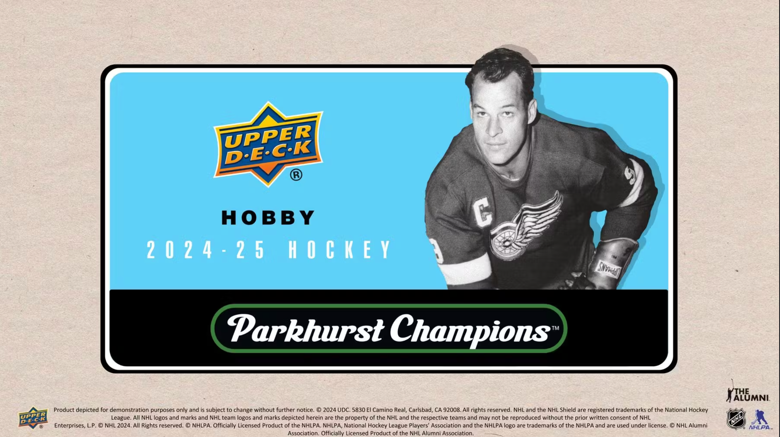 2024/25 Upper Deck Parkhurst Champions Hockey Hobby Box