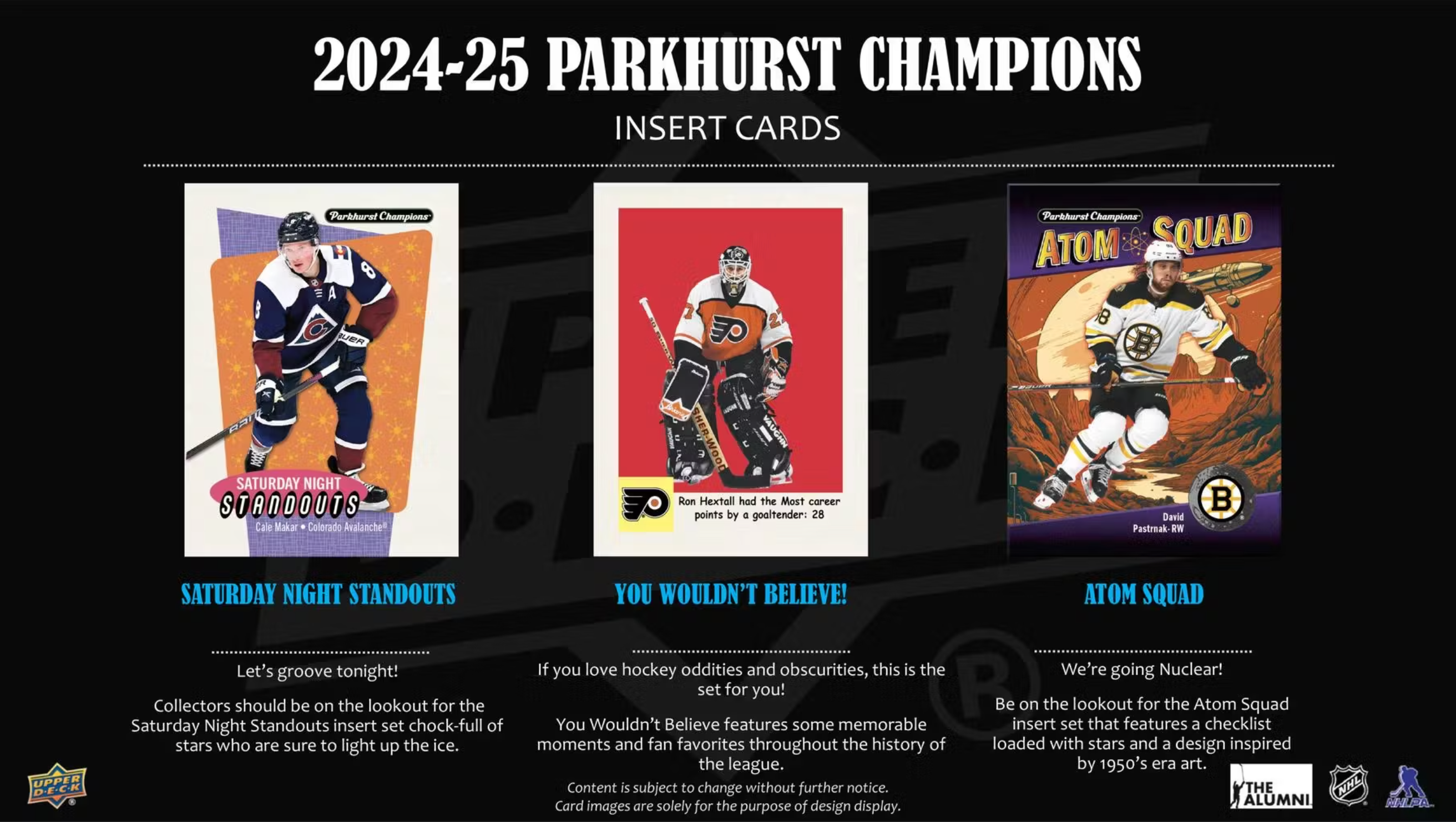 2024/25 Upper Deck Parkhurst Champions Hockey Hobby Box