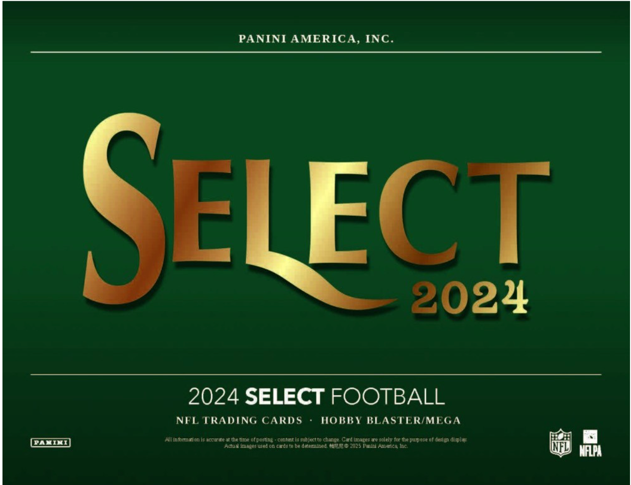 2024 Panini Select Football 6-Pack Hobby Blaster Box