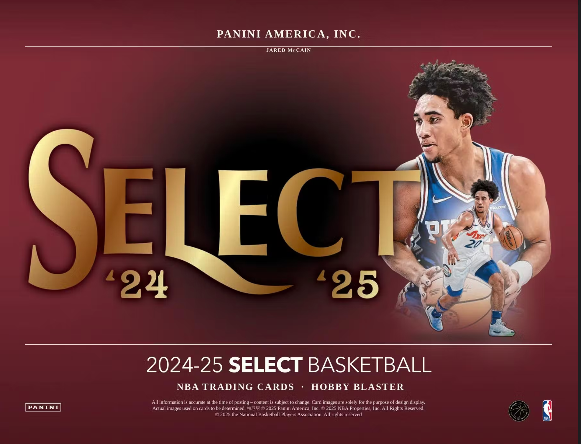 2024/25 Panini Select Basketball 6-Pack Hobby Blaster Box