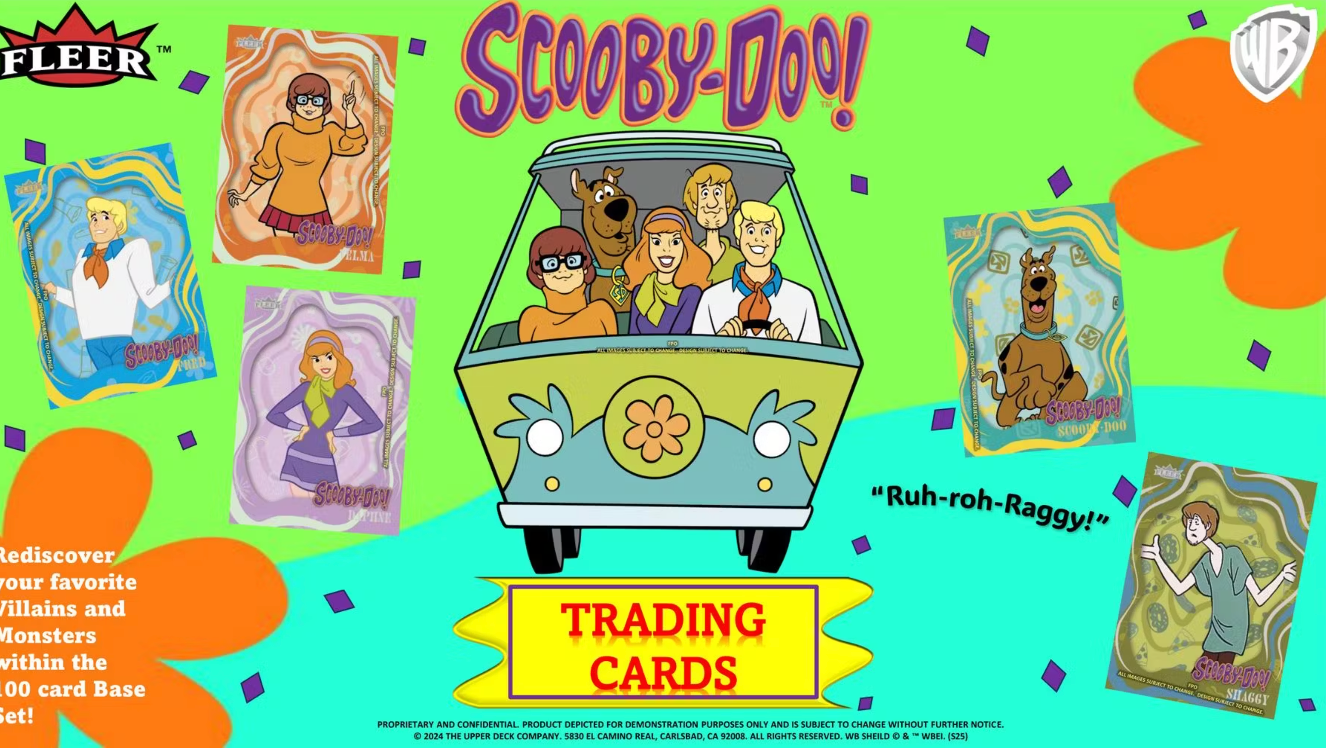 2025 Upper Deck Fleer Scooby Doo! Trading Cards Hobby Box
