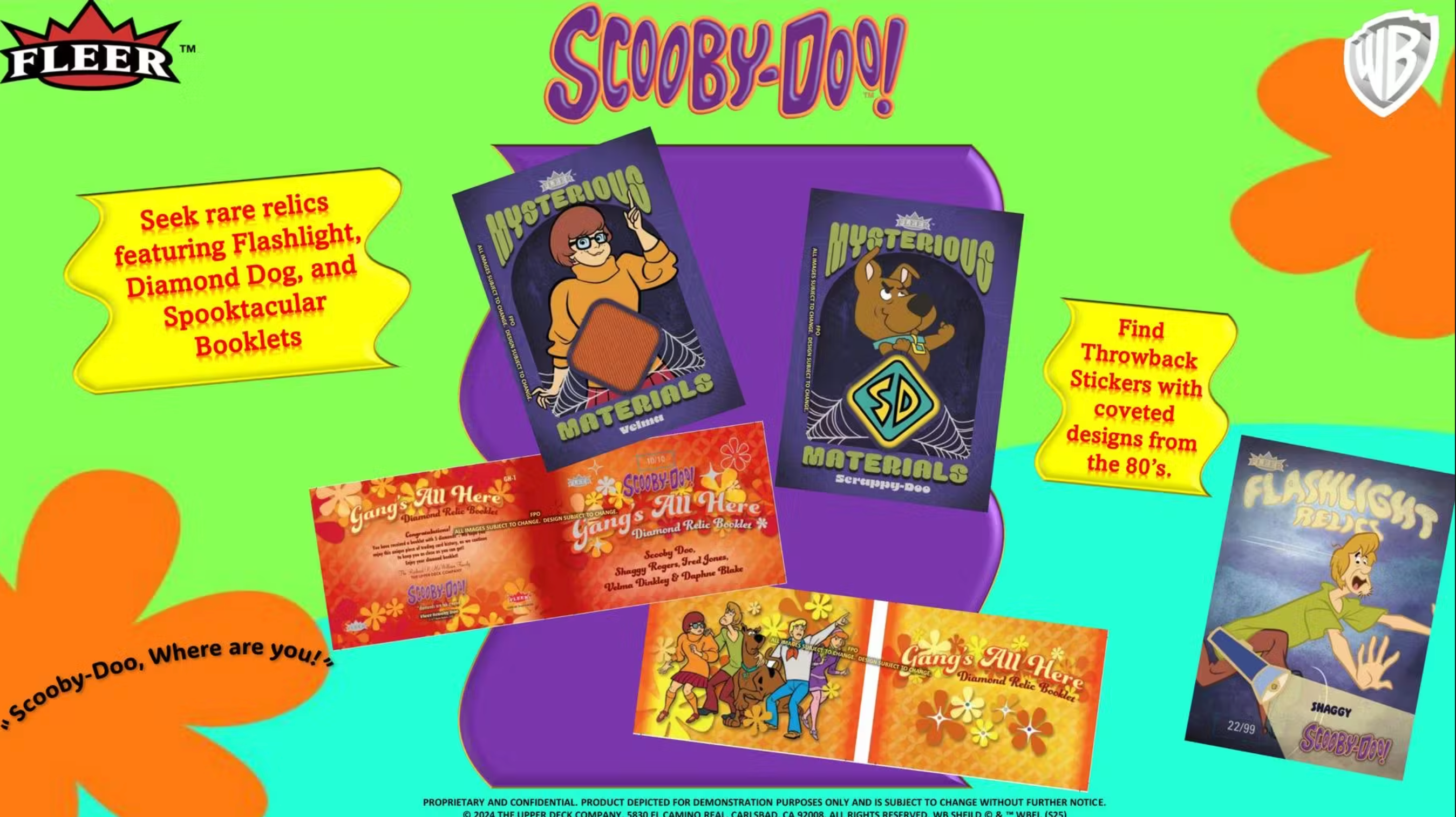 2025 Upper Deck Fleer Scooby Doo! Trading Cards Hobby Box