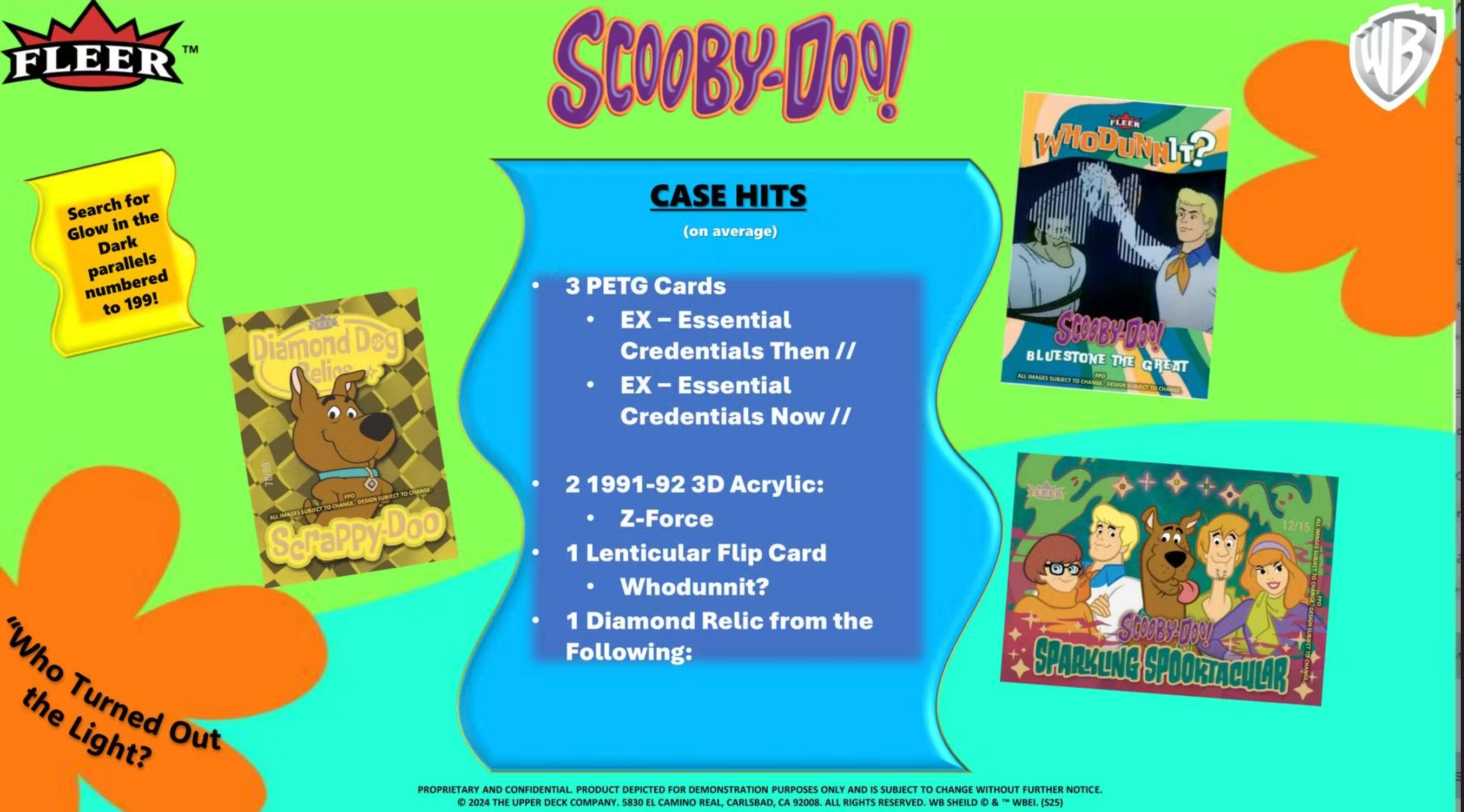 2025 Upper Deck Fleer Scooby Doo! Trading Cards Hobby Box