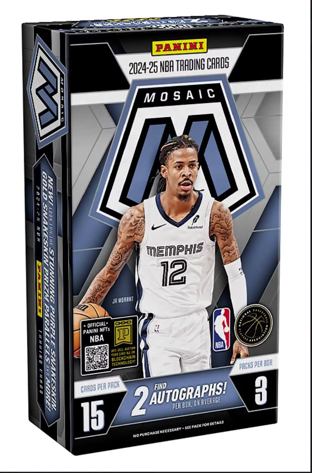 2024/25 Panini Mosaic Basketball Hobby Box
