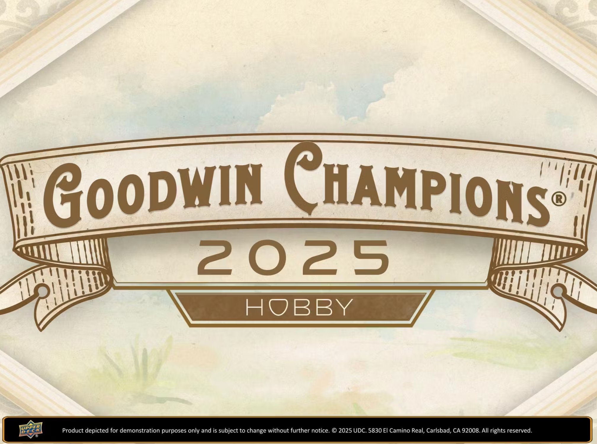 2025 Upper Deck Goodwin Champions Hobby Box