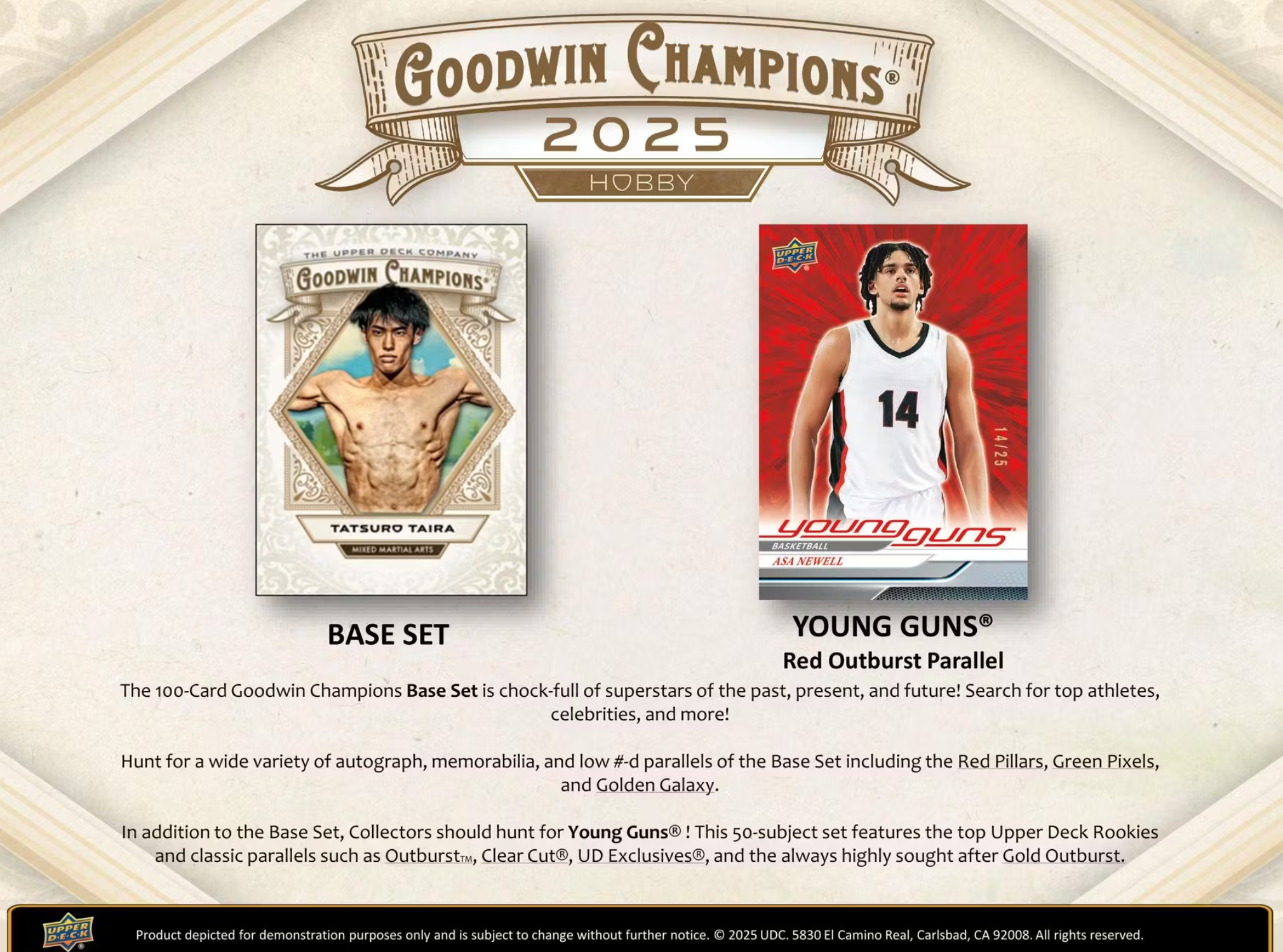 2025 Upper Deck Goodwin Champions Hobby Box