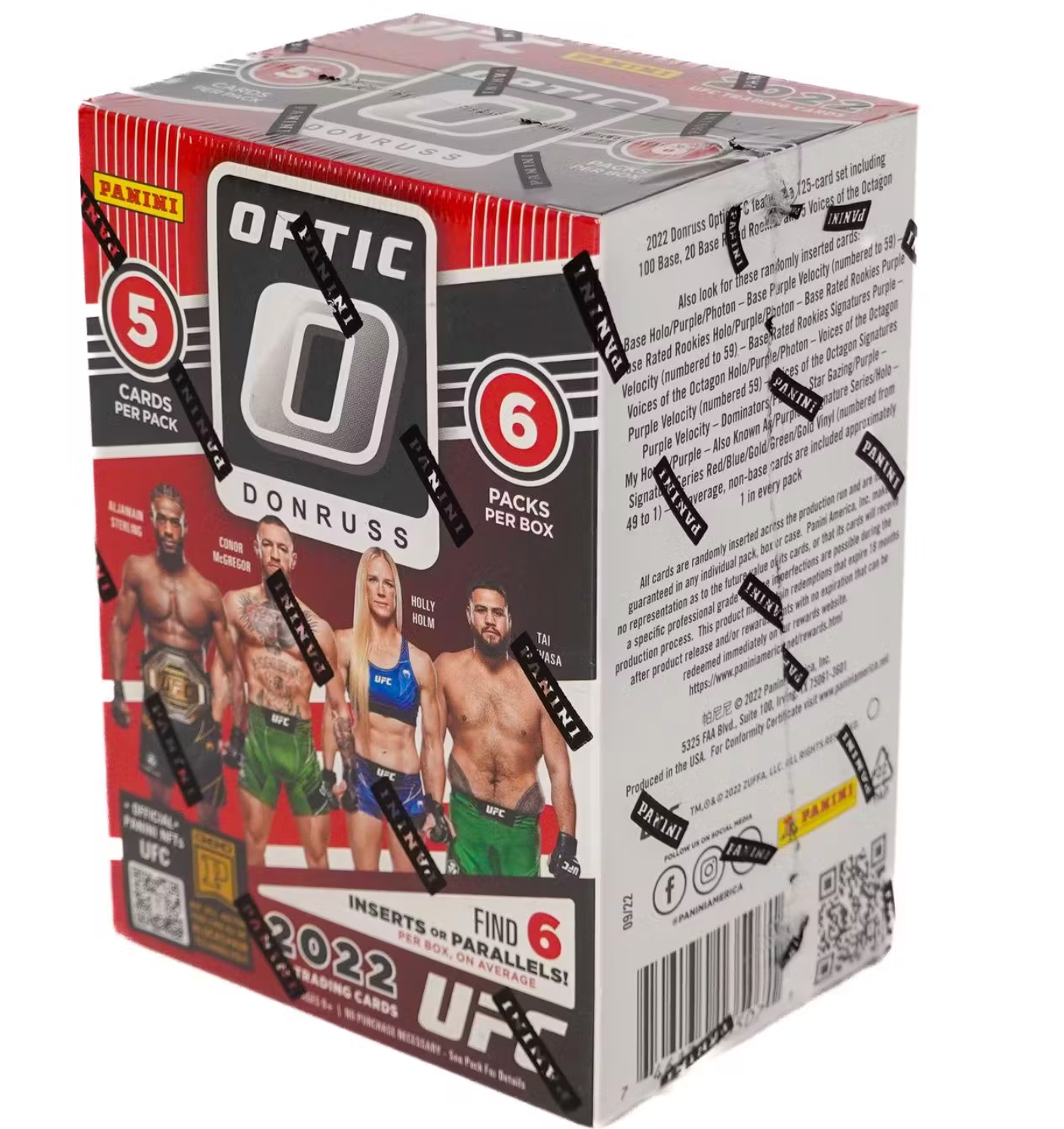 2022 Panini Donruss Optic UFC 6-Pack Blaster Box