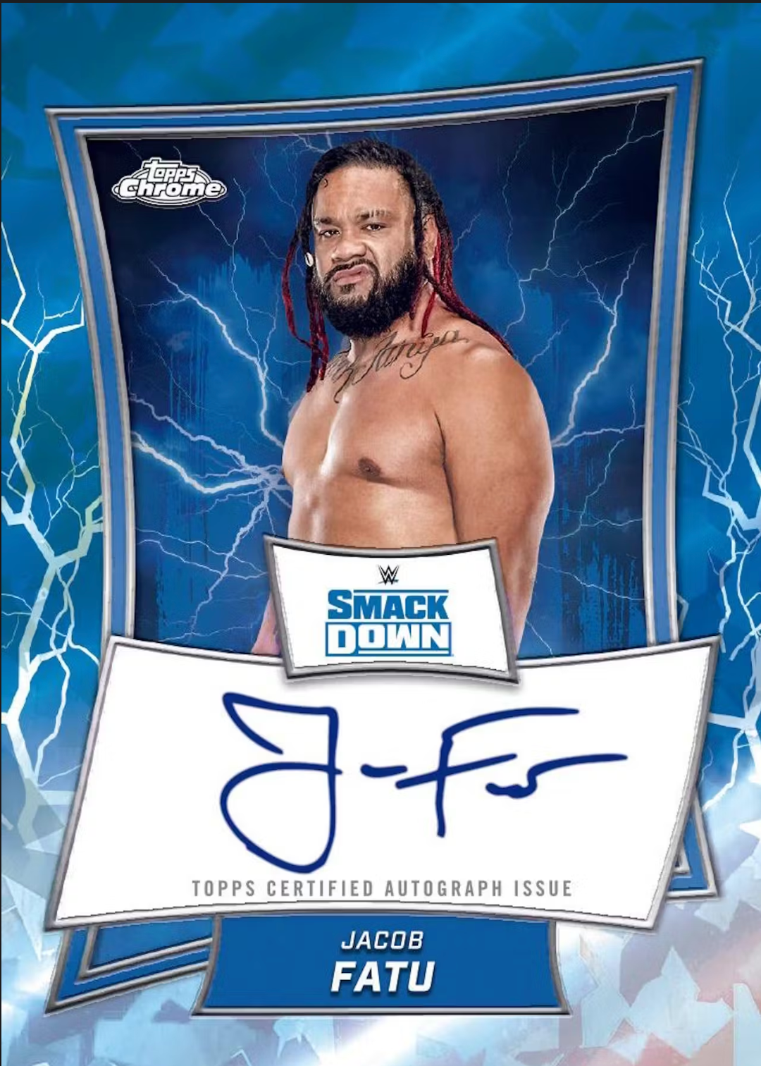 2025 Topps Chrome WWE Sapphire Edition Wrestling Hobby Box
