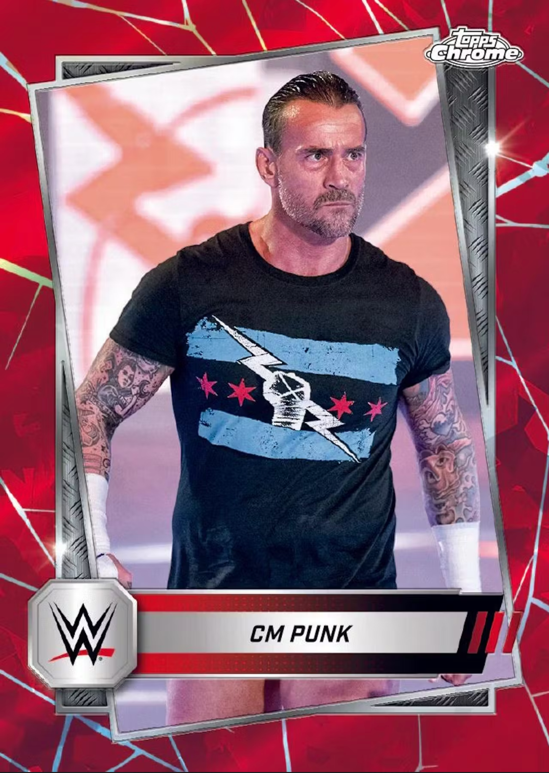 2025 Topps Chrome WWE Sapphire Edition Wrestling Hobby Box