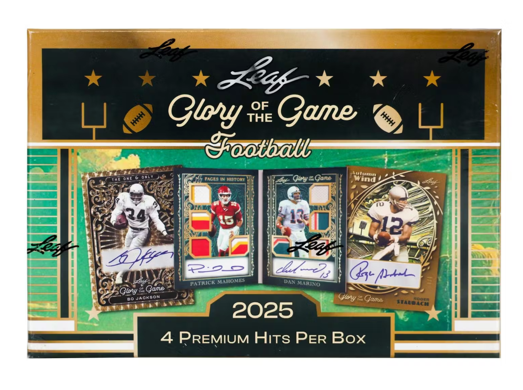 2025 Leaf Glory of the Game Football Hobby Box