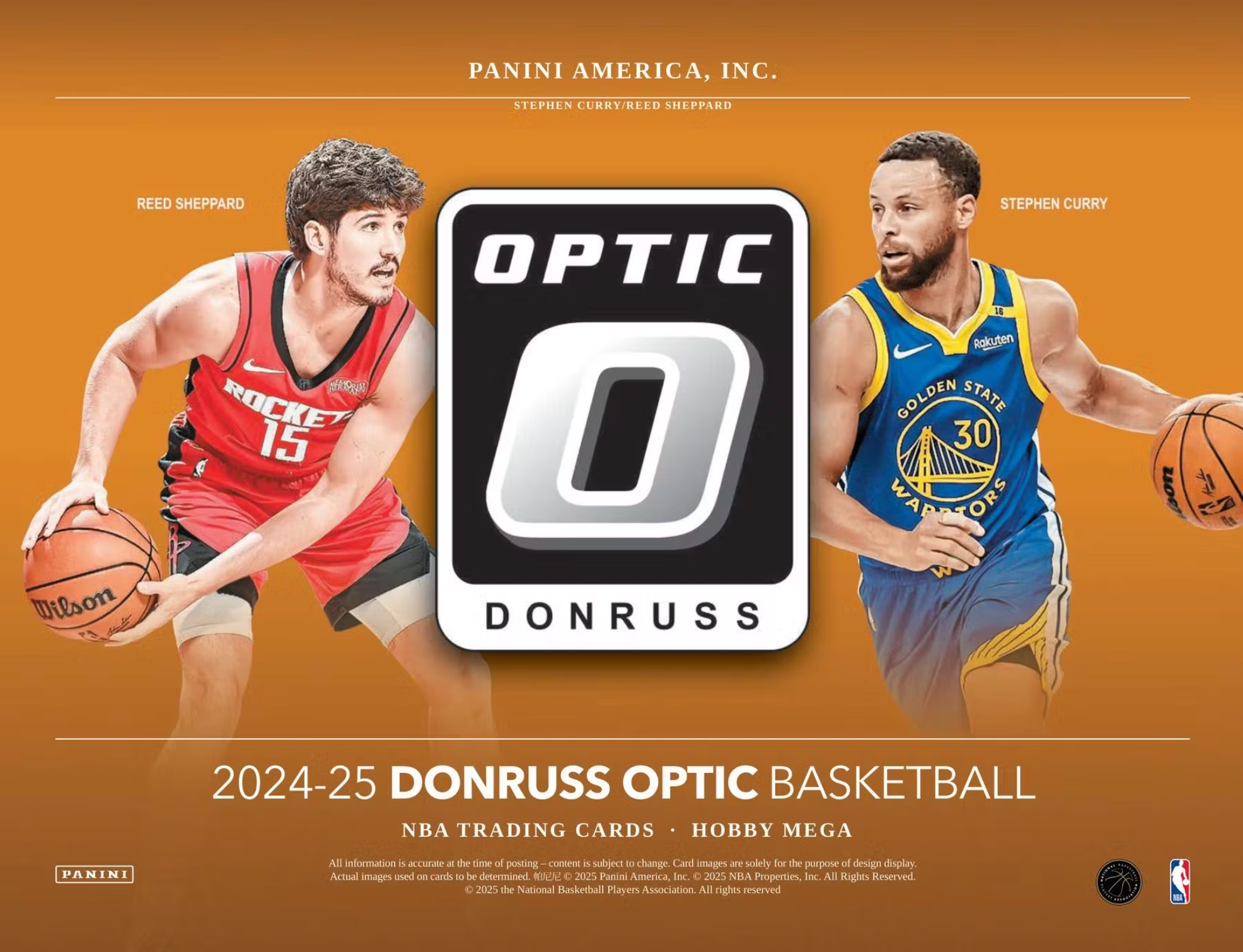 2024/25 Panini Donruss Optic Basketball Hobby Mega Box