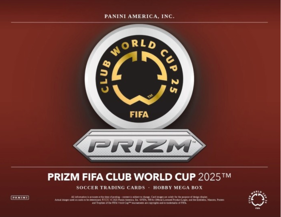 2025 Panini Prizm FIFA Club World Cup Soccer Hobby Mega Box