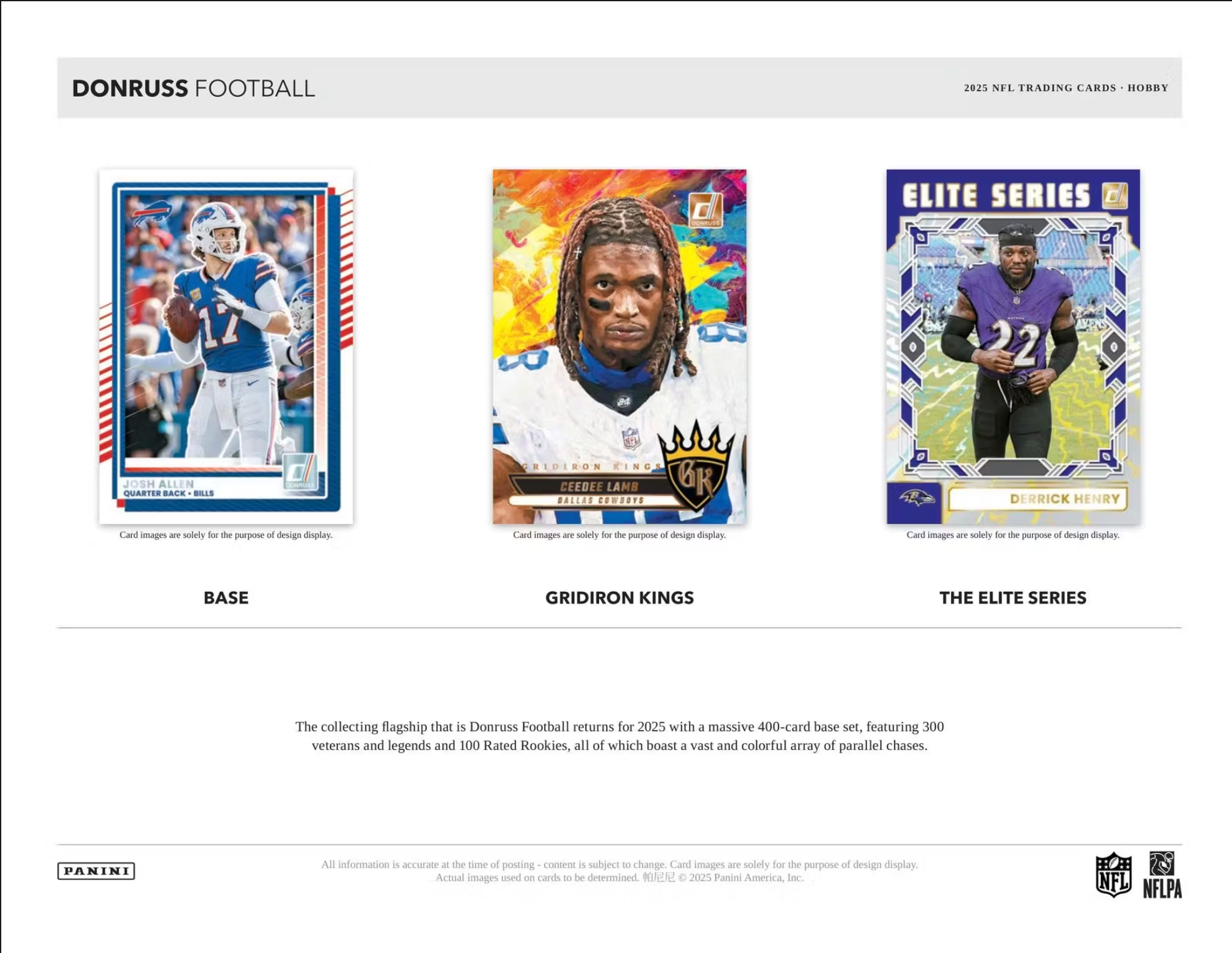 2025 Panini Donruss Football Hobby Box