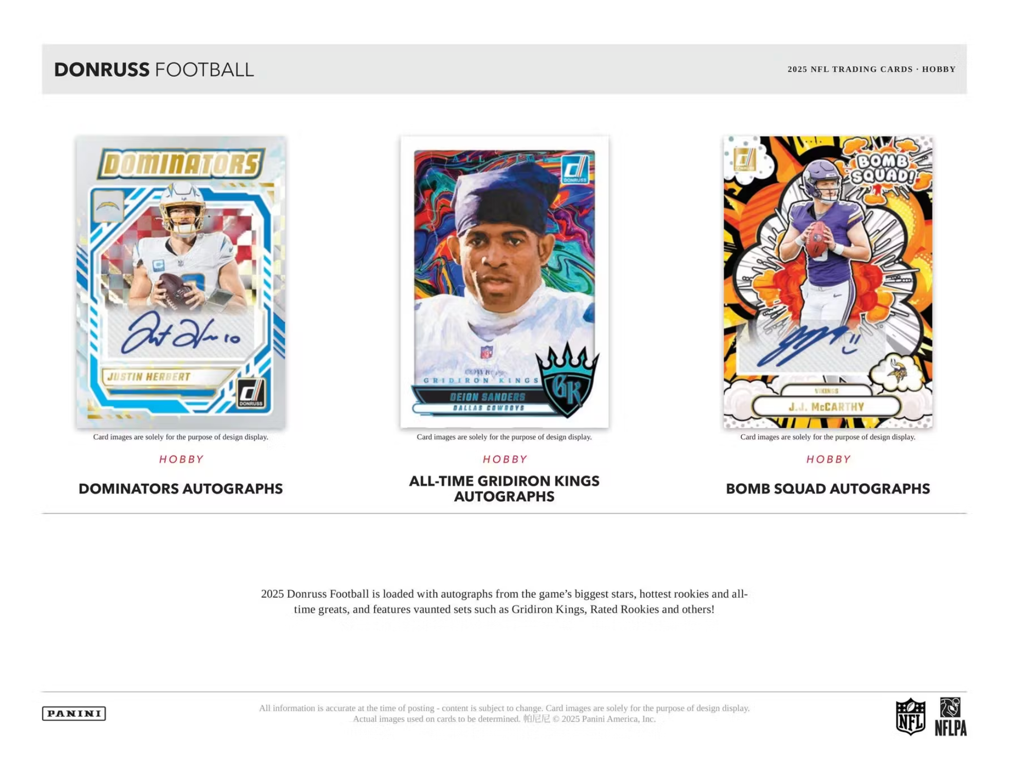 2025 Panini Donruss Football Hobby Box