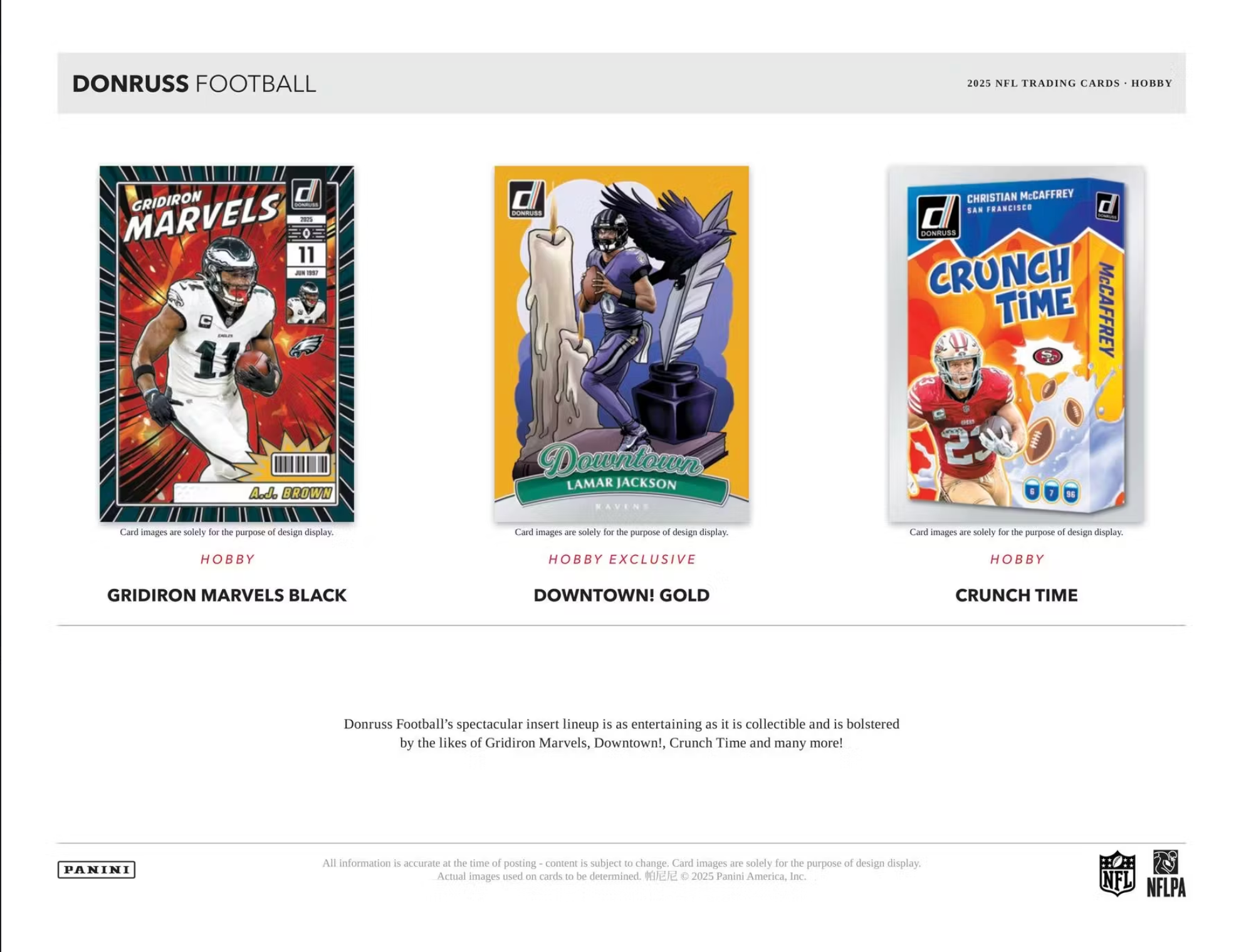 2025 Panini Donruss Football Hobby Box