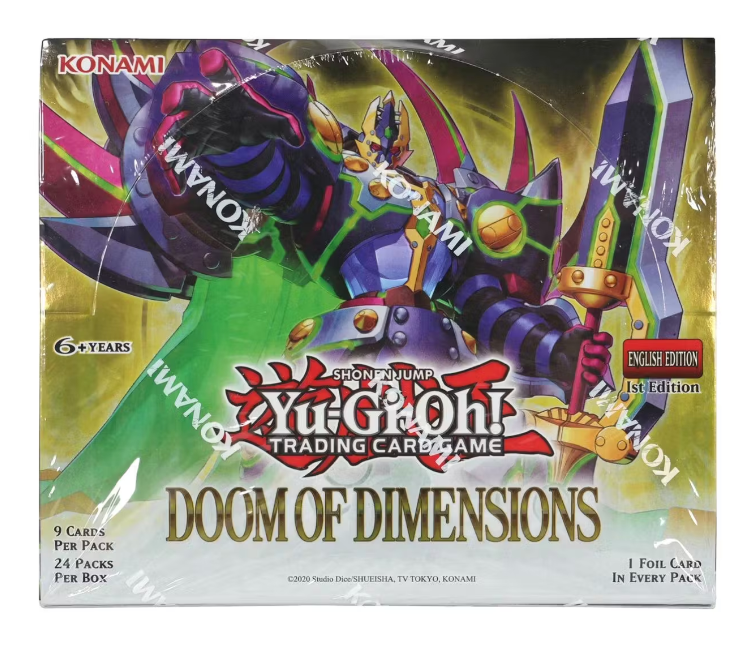 Yu-Gi-Oh Doom of Dimensions Booster Box
