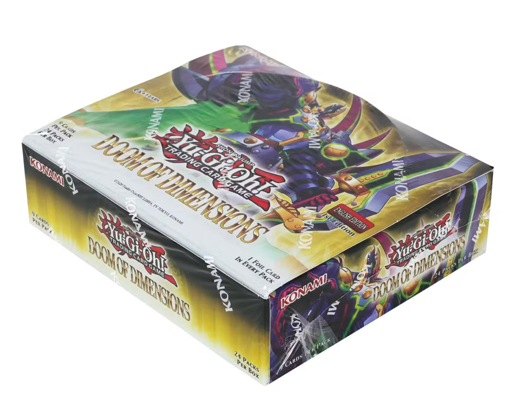 Yu-Gi-Oh! - Booster Box - Doom of Dimensions Yu-Gi-Oh! - Booster Box - Doom of Dimensions