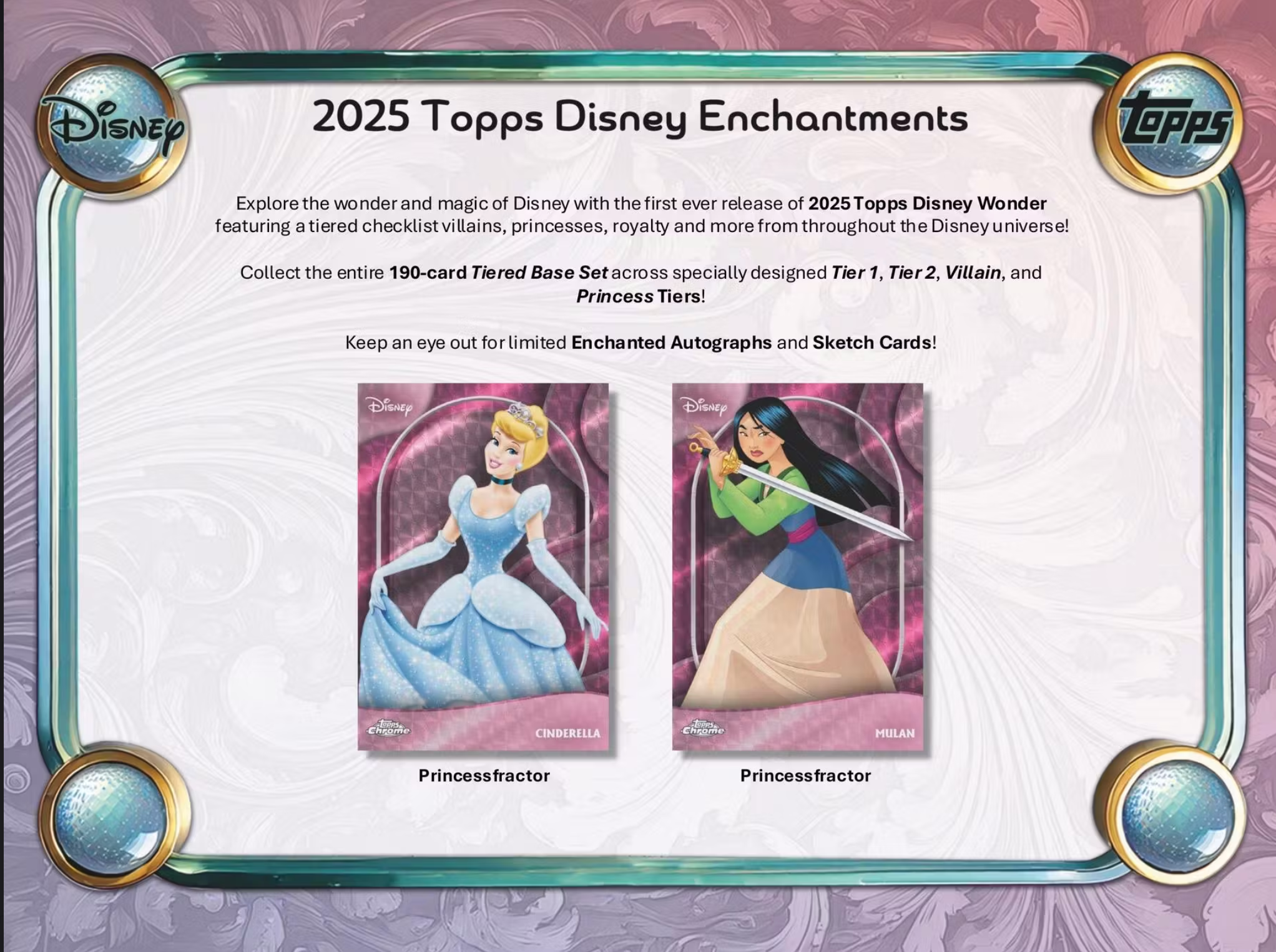 2025 Topps Disney Wonder Hobby Box