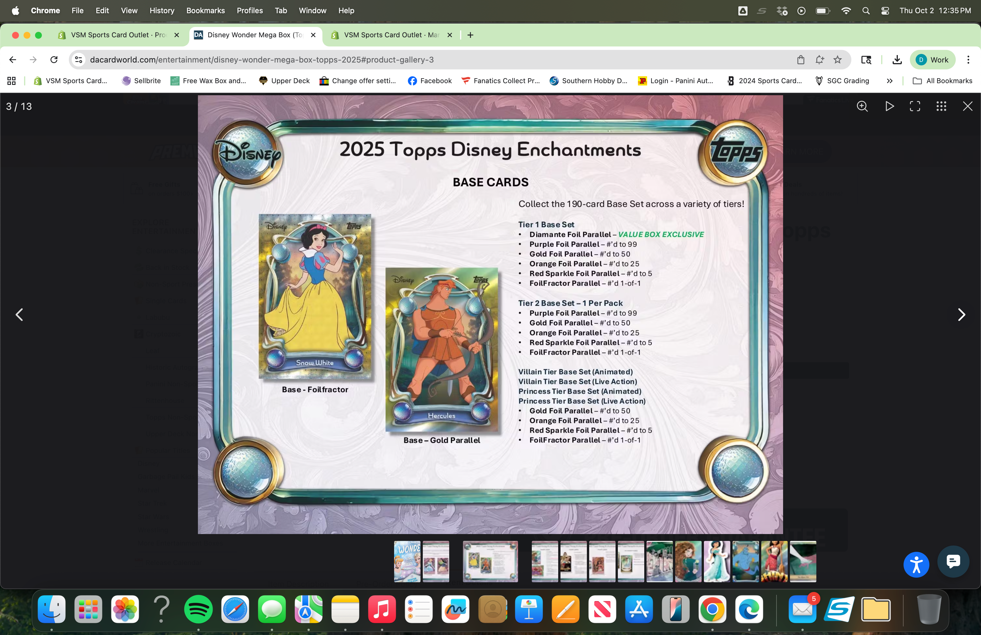 2025 Topps Disney Wonder Mega Box