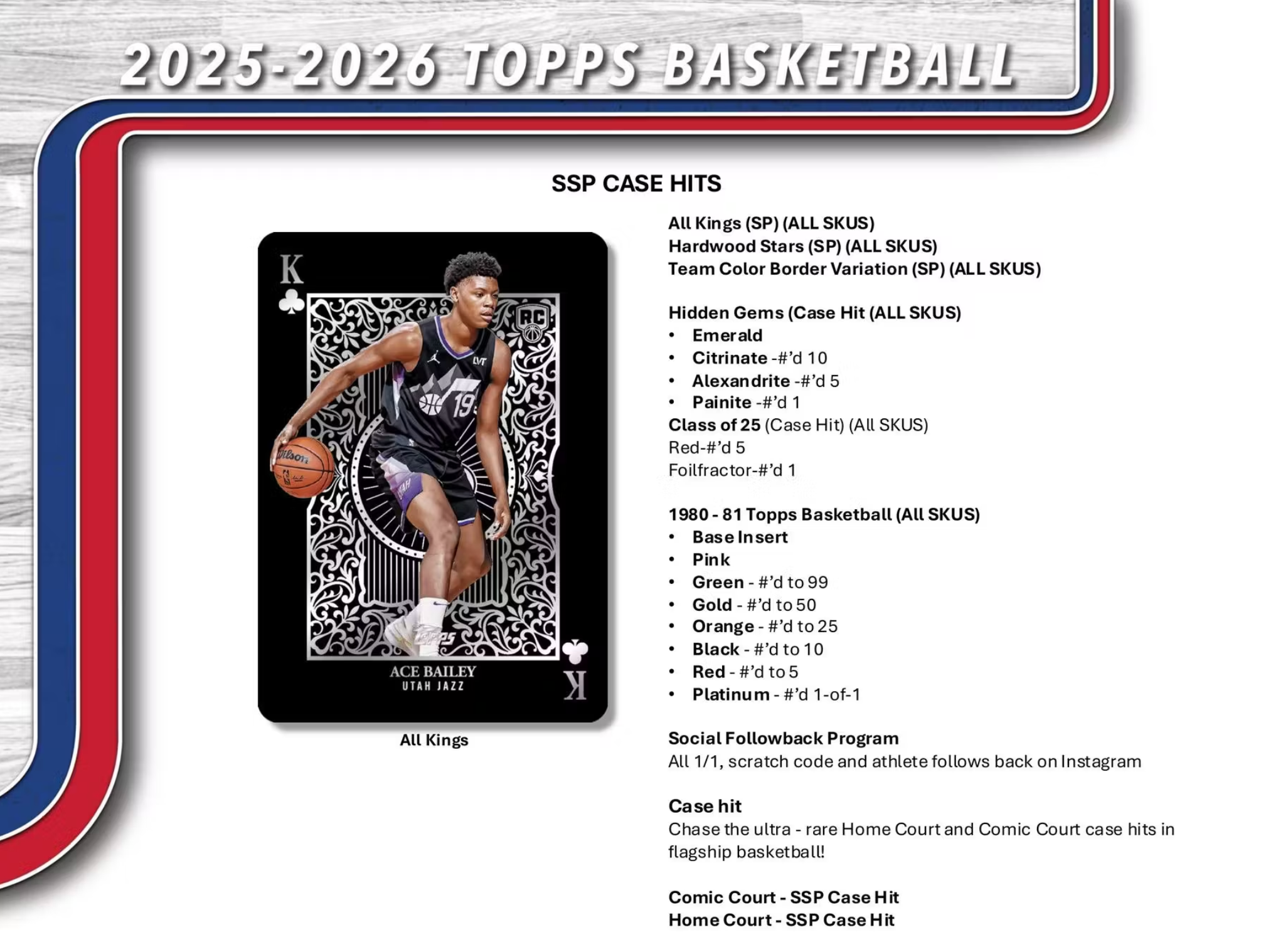 2025/26 Topps Basketball Hobby Jumbo Factory Sealed 8-Box Case